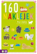 Ok�adka ksi�zki - 160 naklejek. Psy i koty