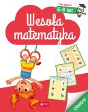 Okładka - Wesoła matematyka dla dzieci w wieku 5-6 lat