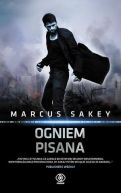 Okadka ksizki - Ogniem pisana