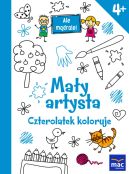 Ok�adka ksi�zki - Ma�y artysta. Czerolatek koloruje