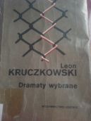 Okadka ksizki - Dramaty Wybrane. 