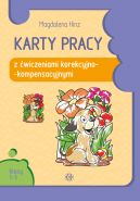 Okadka ksizki - Karty pracy z wiczeniami korekcyjno-kompensacyjnymi. Klasy 1-3
