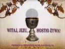 Okadka - Witaj, Jezu, Hostio ywa. Pamitka Pierwszej Komunii witej