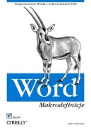 Ok�adka ksi�zki - Word. Makrodefinicje