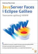 Okadka ksizki - JavaServer Faces i Eclipse Galileo. Tworzenie aplikacji WWW