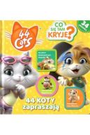 Okładka - 44 koty. Co się tam kryje? 44 koty zapraszają