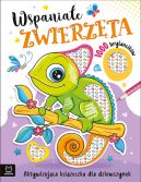 Okadka ksizki - Wspaniae zwierzaki. Aktywizujca ksieczka dla dziewczynek. 1000 brylancikw