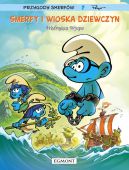 Okadka ksizki - Smerfy i wioska dziewczyn. Wdrujca wyspa. Tom 6