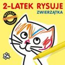 Okadka ksizki - 2-latek rysuje. Zwierztka