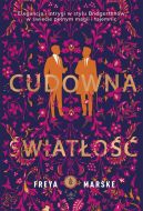 Okładka - Cudowna światłość. (oprawa twarda z barwionymi brzegami)