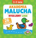 Okadka ksizki - Akademia malucha. Rysujemy linie