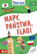 Ok�adka - Zdolny ucze�. Mapy, pa�stwa, flagi