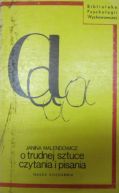 Ok�adka - O trudnej sztuce czytania i pisania