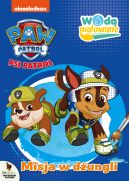 Okadka ksizki - Psi Patrol. Wod malowane. Misja w dungli