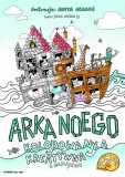 Okadka ksiki - Arka Noego. Kolorowanka kreatywna z naklejkami