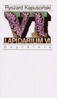 Okadka ksiki - Lapidarium VI
