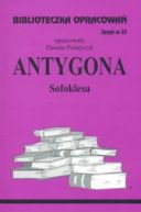 Okadka ksizki - Biblioteczka Opracowa Antygona Sofoklesa