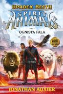Okładka ksiązki - SPIRIT ANIMALS. Upadek Bestii  Ognista fala