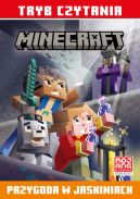 Ok�adka - Przygoda w jaskiniach. Minecraft. Tryb czytania