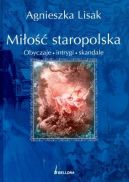 Okadka ksizki - Mio staropolska. Obyczaje, intrygi, skandale