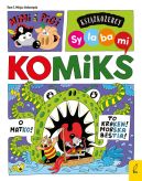 Okładka - Książkożercy. Sylabami. Komiks. Mimi i Pigi. Misja Atlantyda. Tom 1