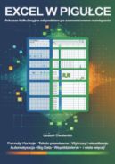 Ok�adka ksi�zki - Excel w pigu�ce. Arkusze kalkulacyjne od podstaw po zaawansowane rozwi�zania