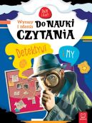 Okładka - Wyrazy i zdania do nauki czytania. Duże litery. Detektywi i my