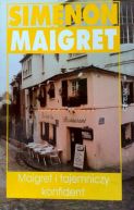Okadka ksizki - Maigret i tajemniczy konfident