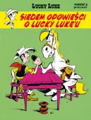 Okadka ksiki - Lucky Luke. Siedem opowieci o Lucky Luke'u