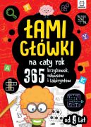 Okadka ksizki - amigwki na cay rok. 365 krzywek, rebusw i labiryntw
