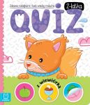 Okadka ksizki - Quiz 2-latka z wiewirk. Zabawa naklejkami i test wiedzy malucha