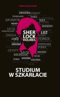 Okładka książki - Sherlock Holmes Studium w szkarłacie