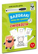 Ok�adka - Bazgraki ucz� si� rysowa�. Zwierz�ta. Kapitan Nauka