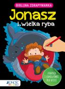 Okładka - Biblijna zdrapywanka. Jonasz i wielka ryba