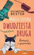 Okadka - Mina godzina dwudziesta druga. Romans z pazurkiem.