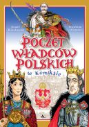 Ok�adka - Poczet w�adc�w polskich w komiksie