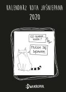 Ok�adka - Kalendarz ksi��kowy kota Ja�niepana