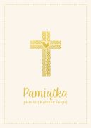 Ok�adka - Pami�tka Pierwszej Komunii �wi�tej