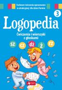 Okadka ksizki - Logopedia. wiczenia i wierszyki z goskami "sz", "cz", "d", "/rz"
