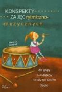 Ok�adka - Konspekty zaj�� rytmiczno-muzycznych dla grupy 3-4-latk�w na ca�y rok szkolny 