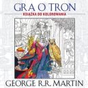 Okładka - Gra o tron. Książka do kolorowania