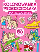 Okadka ksizki - Kolorowanka przedszkolaka. Dla dziewczynek