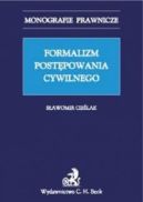 Ok�adka - Formalizm post�powania cywilnego