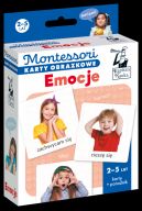 Okadka ksiki - Montessori. Karty obrazkowe Emocje (2-5 lat). Kapitan Nauka