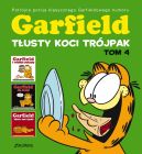 Okadka ksizki - Garfield. Tusty koci trjpak. Tom 4