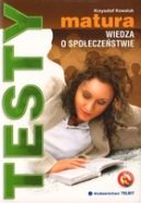 Okadka - Matura testy wiedzy o spoeczetwie