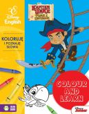 Okadka ksizki - Colour and learn! Jake. Koloruj i poznaj sowa. Disney English