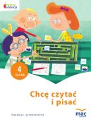 Okładka książki - Chcę czytać i pisać. Czterolatek