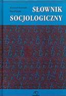 Okładka - Słownik socjologiczny
