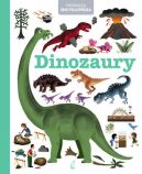 Okadka ksizki - Encyklopedia dla dzieci. Dinozaury